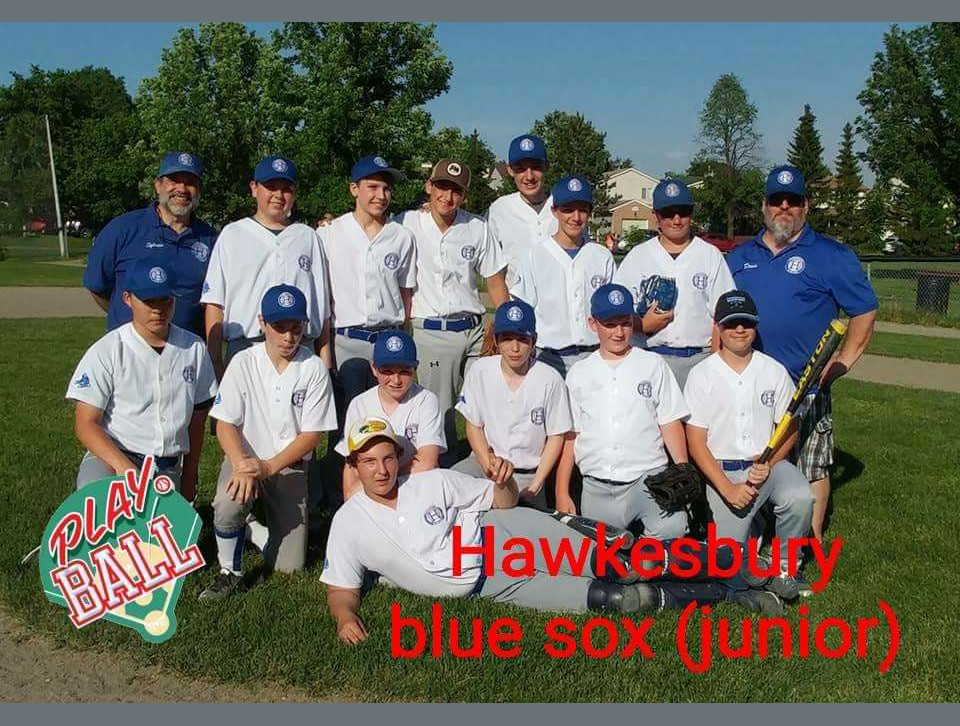 Hawkesbury Minor Baseball Association Blue Sox Junior